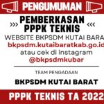 PENGUMUMAN PEMBERKASAN PPPK TA 2022