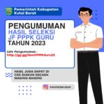 PENGUMUMAN HASIL KELULUSAN PPPK Guru TAHUN 2023