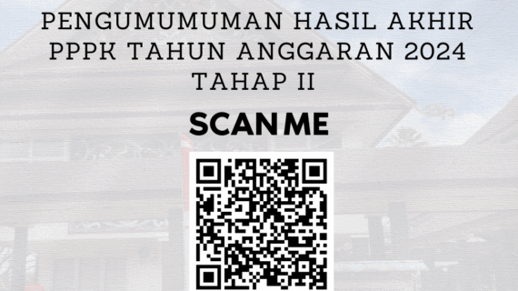 PENGUMUMAN PPPK TA 2024 TAHAP ll